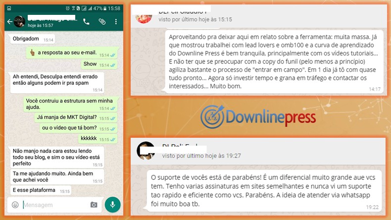 Downline Press: Prospectar Online para Seu MMN usando MKT Digital | Depoimento