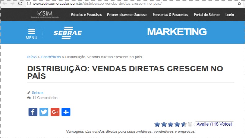 Marketing Multinível Sebrae Mercados